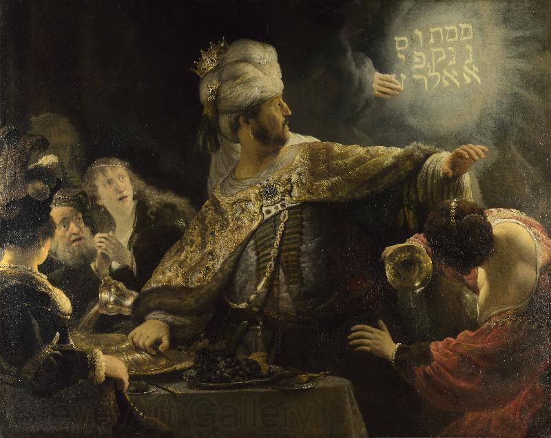 Rembrandt Peale Belshazzar s Feast Germany oil painting art